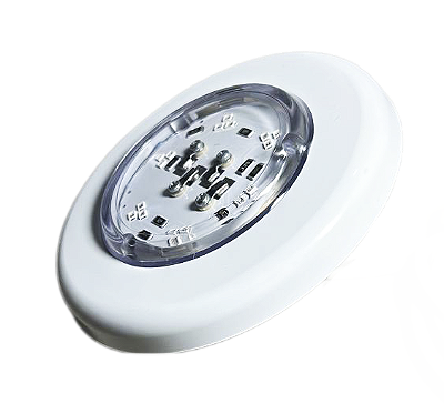 Refletor LED 9W Branco Rosca ½ - para Nicho Tipo Copo