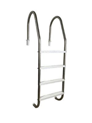 Escada para Piscina 4 Degraus Plásticos