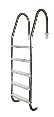 Escada para Piscina 5 Degraus Plásticos