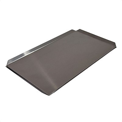 Bandeja para Estufa Laterais 45º 25 x 13,5 x 1 cm Inox