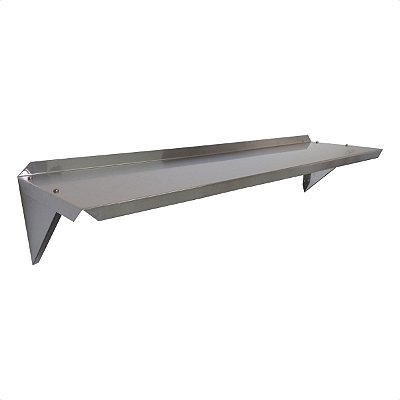 Prateleira Aérea 100 x 30 cm Inox