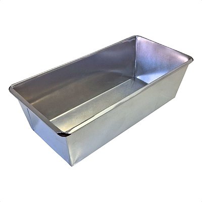 Forma Pão Caseiro 23 x 13 x 7,5 cm Alumínio 0,7 mm