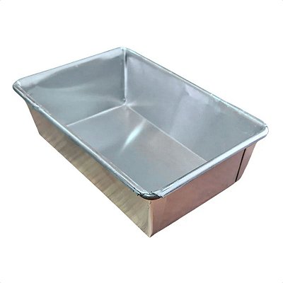 Forma 16,5 x 10,5 x 5,5 cm Alumínio 0,5 mm
