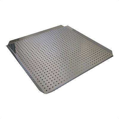 Bandeja para Forno Fast Oven Perfurada 35 x 35 x 1 cm Inox