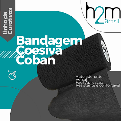 Atadura Elástica - Coban 10 cm