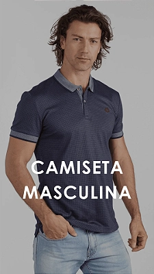 Camiseta masculina