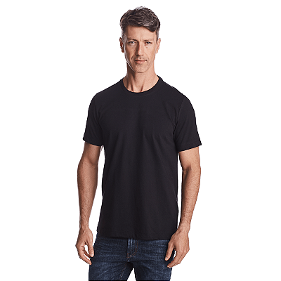 Camiseta Slim Masculina Malha Pima Básica Convicto