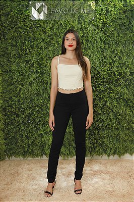 TOP CORSELET PEROLAS BARRA