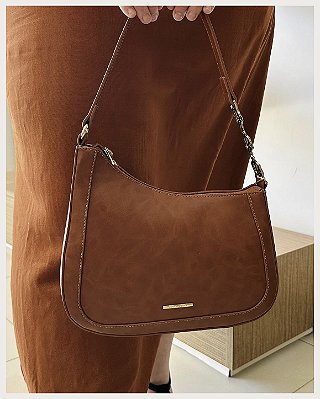 Bolsa Hobo Alça Corrente