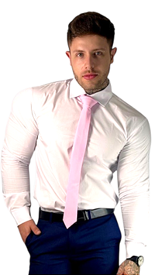 Camisa Social Manga Longa - Branco Gelo