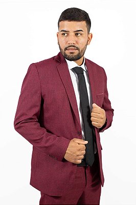 TERNO MELANGE: VERMELHO FERRARI