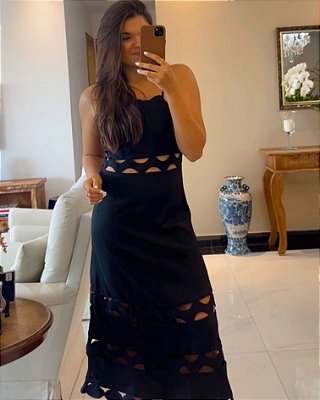 Vestido Laura Preto