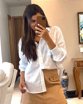 Camisa Charlotte Branca