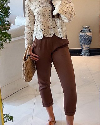 Calça Paula Marrom