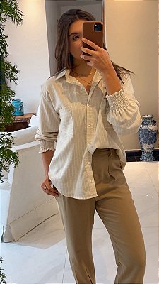 Calça Florença Bege