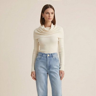 BLUSA ANY GOLA TRICOT