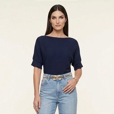 BLUSA BIA MARINHO