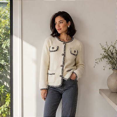 CASACO GENEVE BRANCO