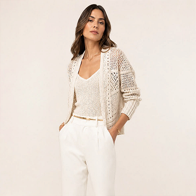 KIMONO MARINA PÉROLA , com regata