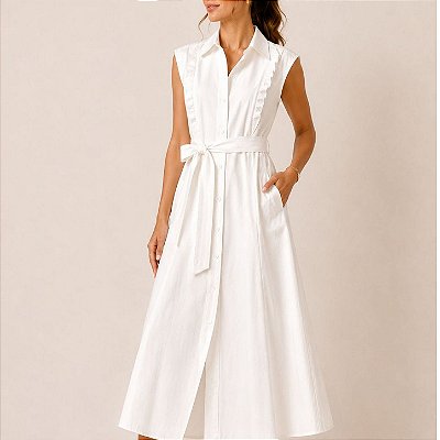 VESTIDO CHEMISE POSITANO