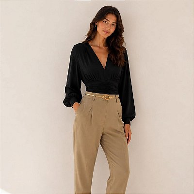 Blusa Body preta