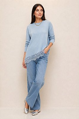 BLUSA JORDANA AZUL CLARO