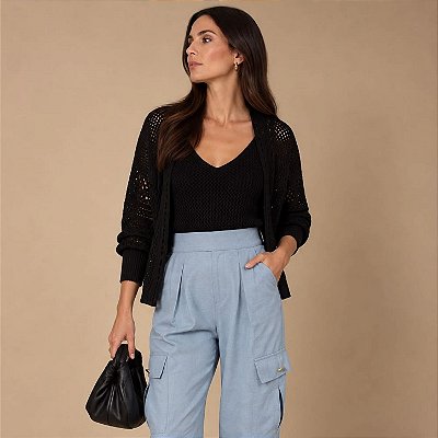 KIMONO MARINA PRETO , com regata