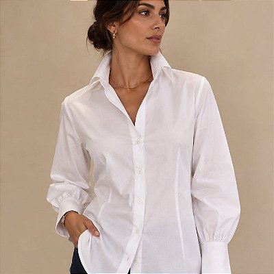 CAMISA BRANCA LAVANS
