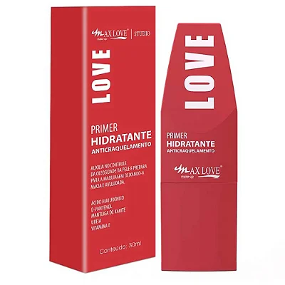 Primer Facial Hidratante Anticraquelamento - Max Love