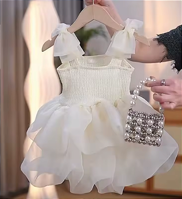 VESTIDO BABADO PRINCESA