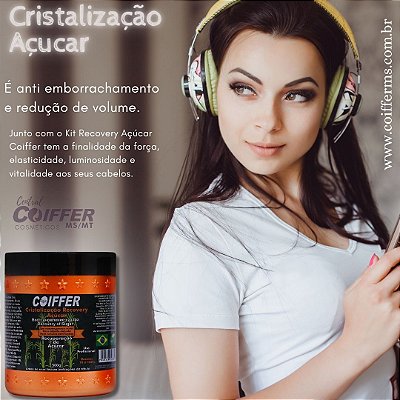 Cristalização Recovery Açúcar 500G. Sem formol Cód. 3442
