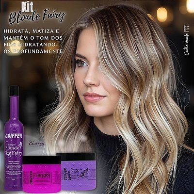 Kit Cliente Blond Fairy Coiffer C/ 3und. Cód. 0226