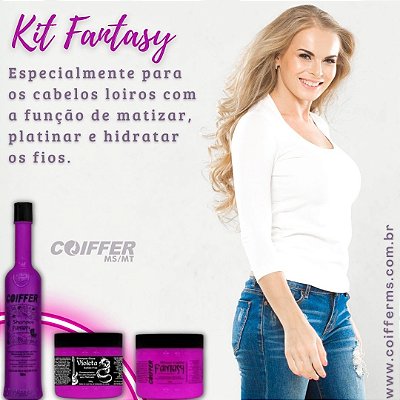 Kit Cliente Fantasy Coiffer c/3und. Cód. 1056