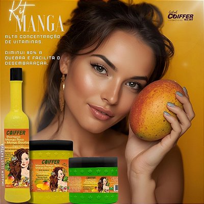 kit Cliente Manga Coiffer C/ 3und. Cód. 3674