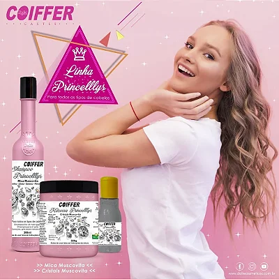 kit Cliente Princellys com 3 und. Coiffer Cód. 3679