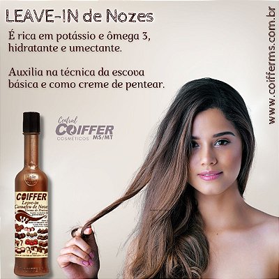 Leave-in Camafeu de Nozes 300ML Coiffer 3218