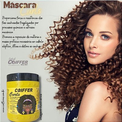 Máscara Curls 500g. Coiffer Cód. 2745