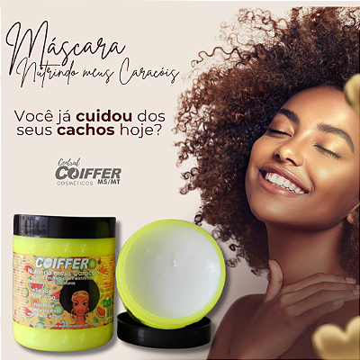 Máscara Nutrindo Meus Caracóis 500g. Coiffer Cód. 2823