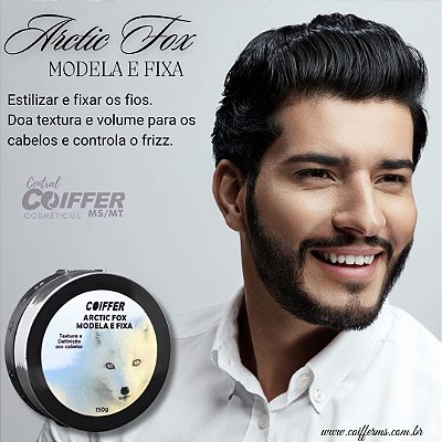 Arctic Fox Modela e Fixa 150g Coiffer Cód. 5850