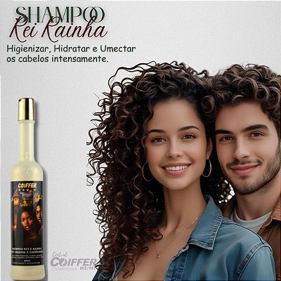 Shampoo Rei Rainha 300ml. Coiffer Cód. 6315