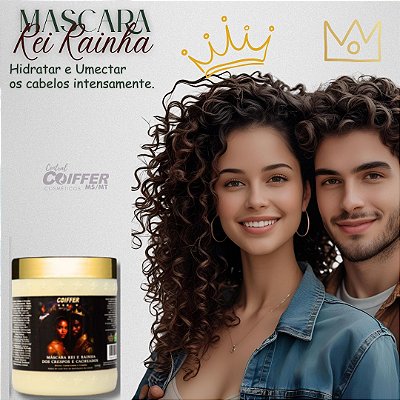 Mascara Rei Rainha 500g. Coiffer Cód.