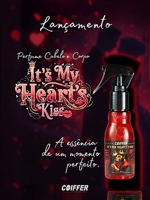 Perfume It’s My Heart’s Kiss 80ml. Coiffer Cód. 6481