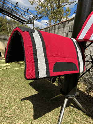 Manta Quarto de Milha Imports Vermelha