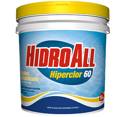 Cloro HidroAll Hiperclor 60 - 10 kg