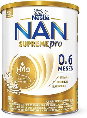 Fórmula Infantil Nan Supreme Pro 800g - 0 a 6 meses