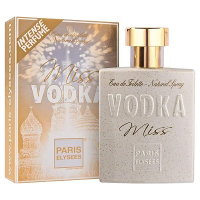 Vodka Miss - Paris Elysees - Perfume Feminino - Eau de Toilette - 100ml