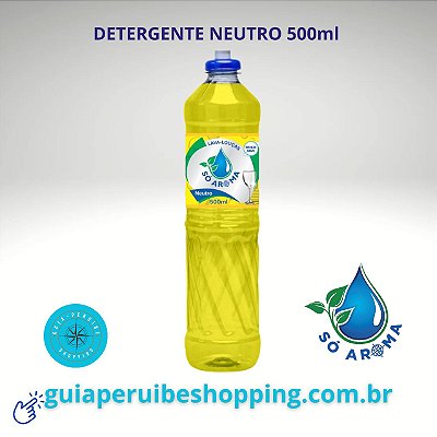 Comprar Detergente lava louças Neutro 500 ml Só Aroma em Peruíbe