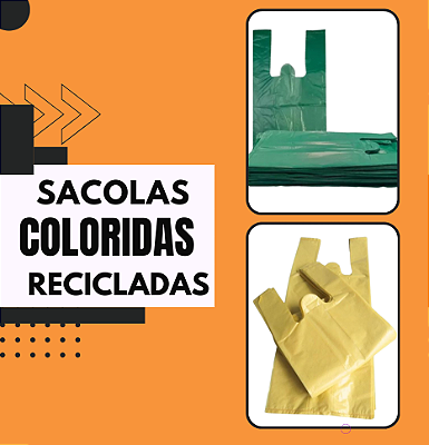 Sacolas coloridas