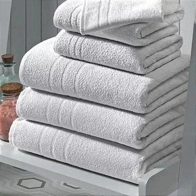 Toalha de Banho Branca Soft