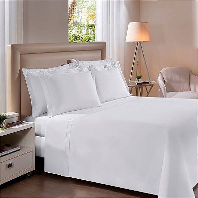 Jogo De Cama King Conforto 200 Fios